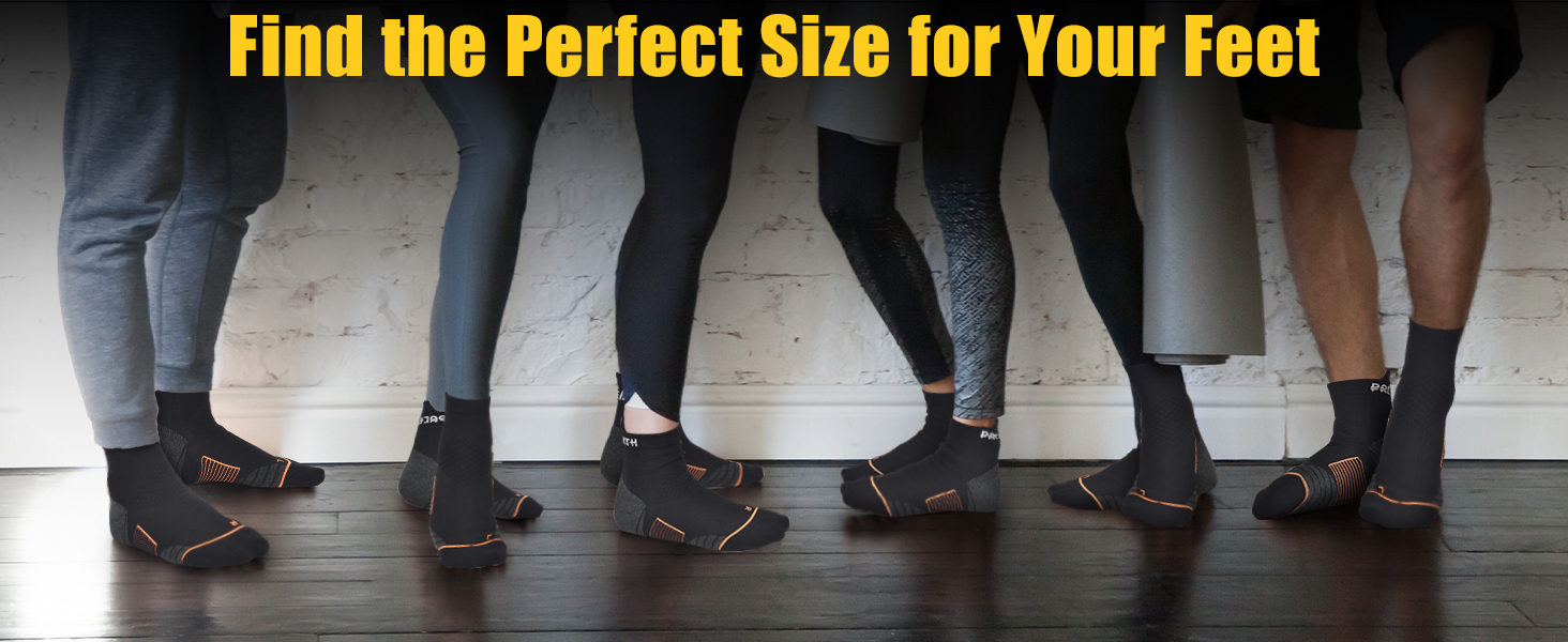 find the perfect size for your feet