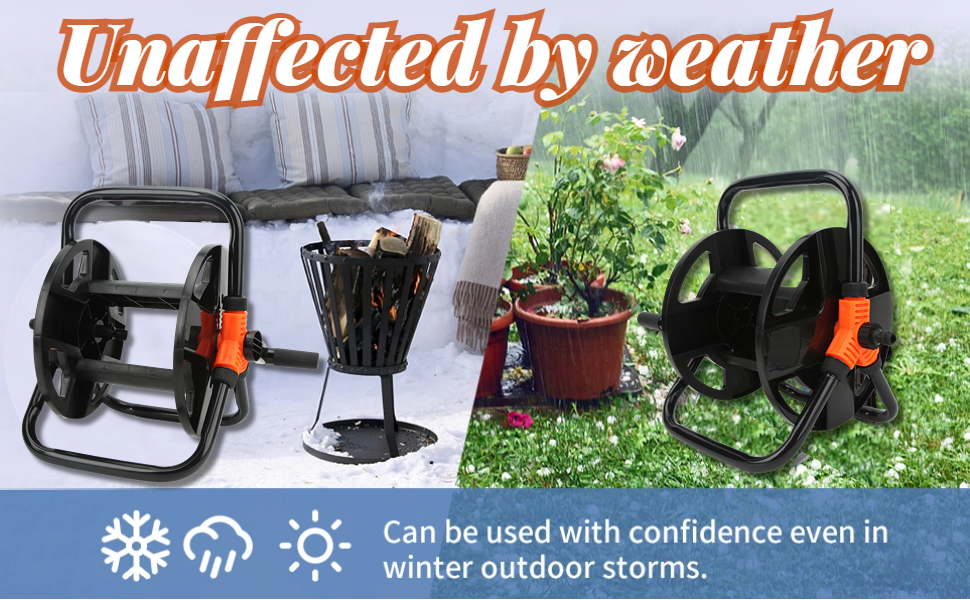 Hose Reel, Portable Hose Reel, Rope Hose Storage Stand