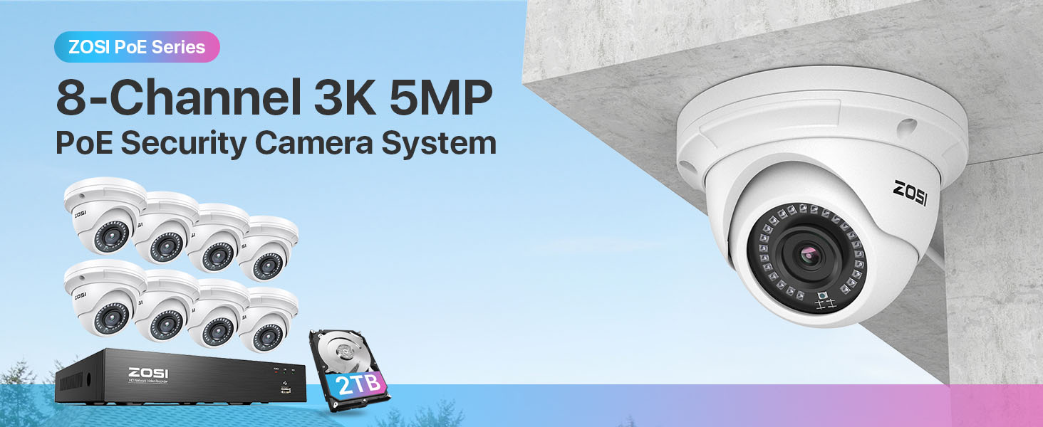 3K 5MP PoE