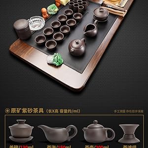 功夫茶具セット家庭用事務室の接客Q Amazon.com: 全自动一体套装功夫茶具家用办公室泡茶喝茶茶桌茶几