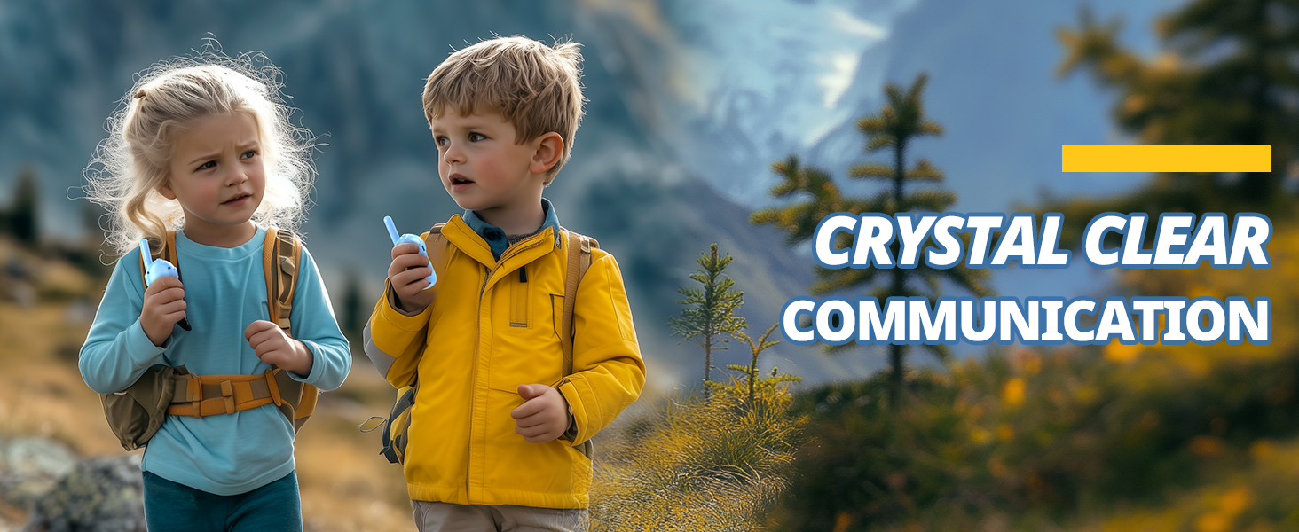 Inspireyes Walkies Talkies for Kids, 3 4 5 year old girl gifts, 2 Pack