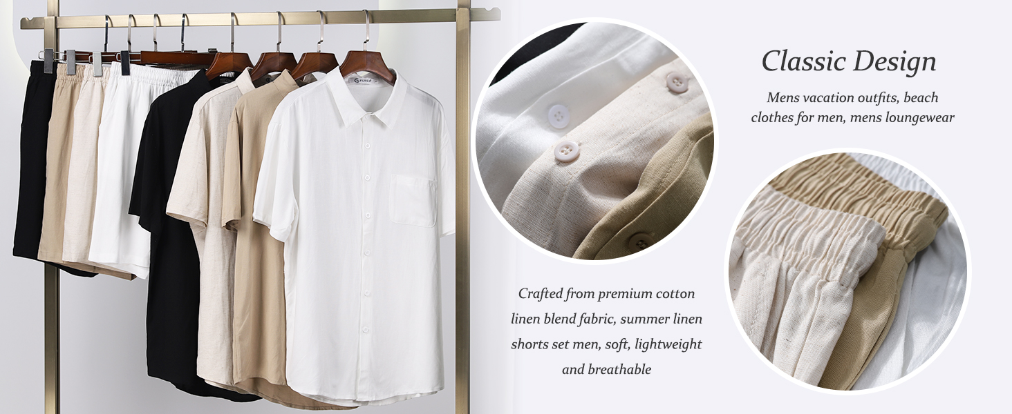 Shirt and Shorts Set Beach Wear Vacation Outfit