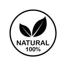 100% natural ingredients