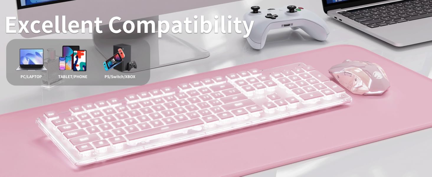 pink keyboard