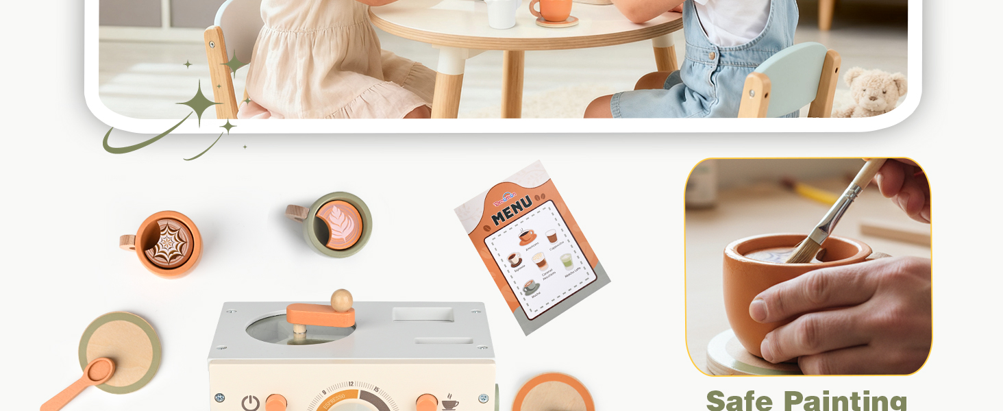 Kids Coffee Maker Toys