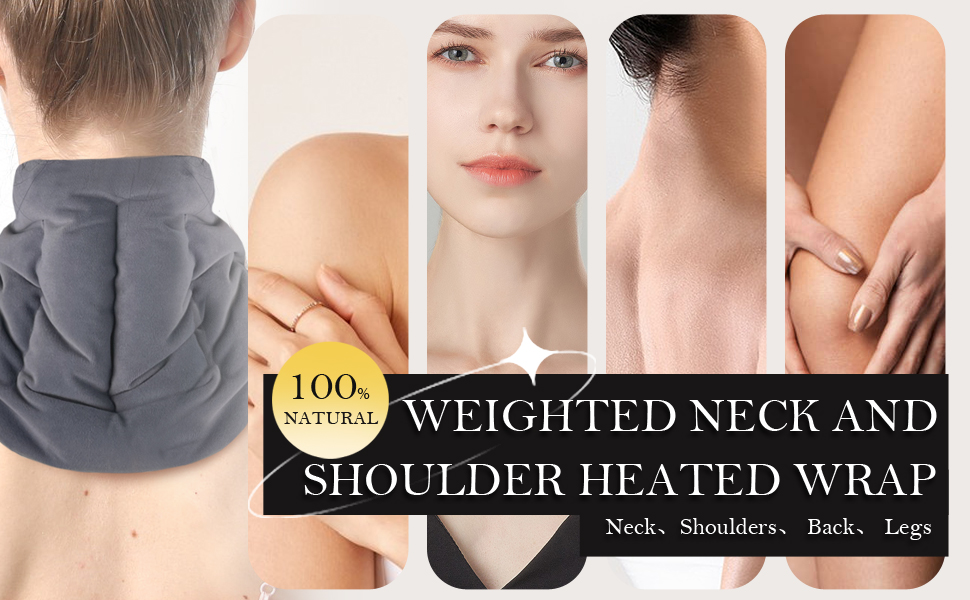 COMOIL HandsFree Microwave Heating Pad for Neck and