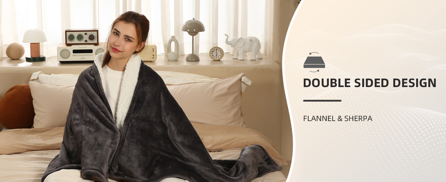 طراحی دو طرفه، پتو برقی