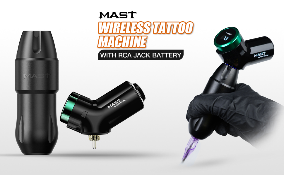 Mast Wireless　tattoo machine set　刺青 Amazon.com: Mast Sensor Tattoo Gun Kit Wireless Complete