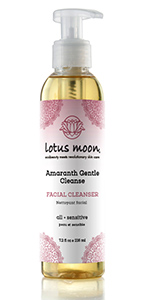 gentle gel cleanser for dry, sensitive, oily skin. vegan, cruelty free skin care for women.