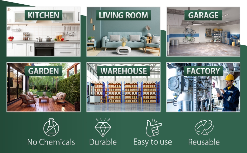 Showing where the trap can be useful in many different environments