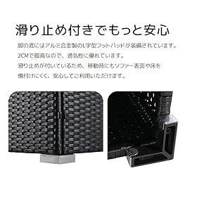 ガーデンファニチャー 4点 収納付き ガーデン クッション付き ラタン調 ソファ ガーデンファニチャー 4点 収納付き ガーデン クッション付き