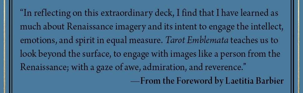 Tarot Emblemata: Decoding Magical Symbolism (83 Full-Color
