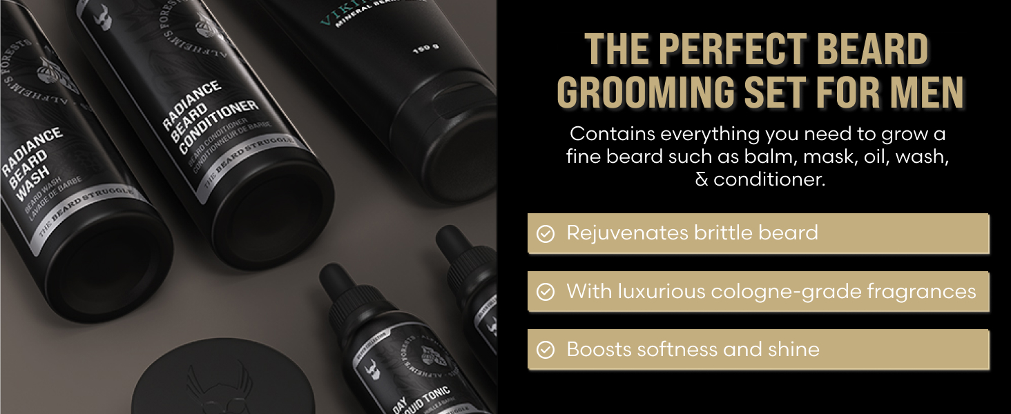 The Beard Struggle Grooming Set