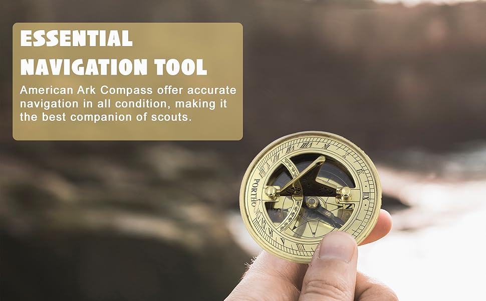 compass Unique Gift Ideas for Men Women engraved camping hiking Navigational Vintage Marine