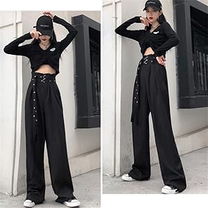 夏のおしゃれに❤️シンプルロングパンツ　デートや女子会にも最適！ 楽天市場】パンツ レディース きれいめ ワイドパンツ 春 秋
