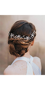 Earent crystal hair vine