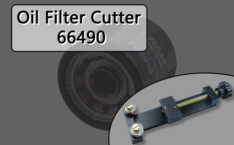 HNeekyr Oil Filter Cutter Oil Filter Cutting Tool 66490 for