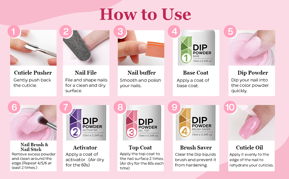 dip powder nail kit