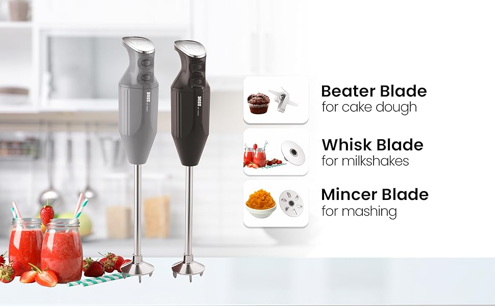 boss hand blender, hand blender, 225w blender