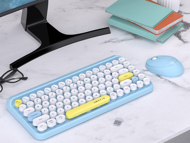 Amazon com: UBOTIE 84Keys Colorful Wireless Computer Keyboard and Mice Amazon com: UBOTIE 84Keys Colorful Wireless Computer Keyboard and Mice