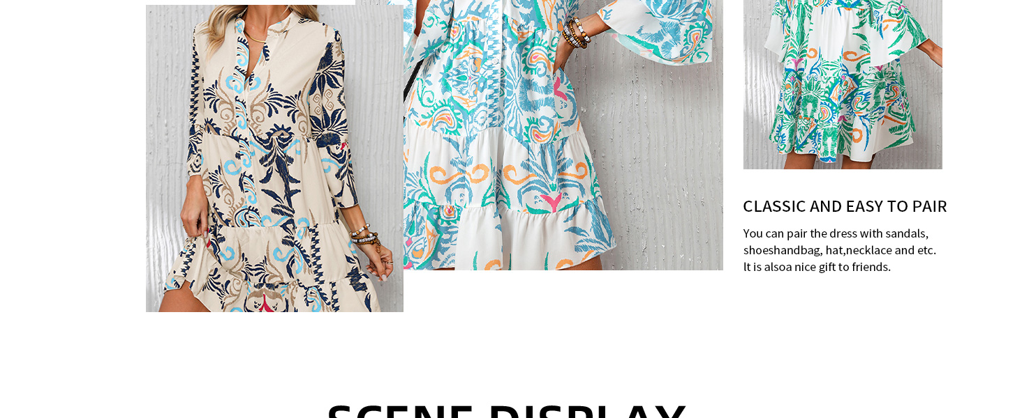 boho dresses for women short