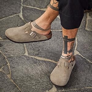 Amazon | [ビルケンシュトック] Boston VL Taupe(レギュラー