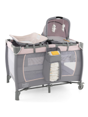 pack and play with bassinet