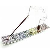 Chakra Incense Holder for Sticks - 10 inch Handmade Dual Incense Stick Holders | For Energy balan...