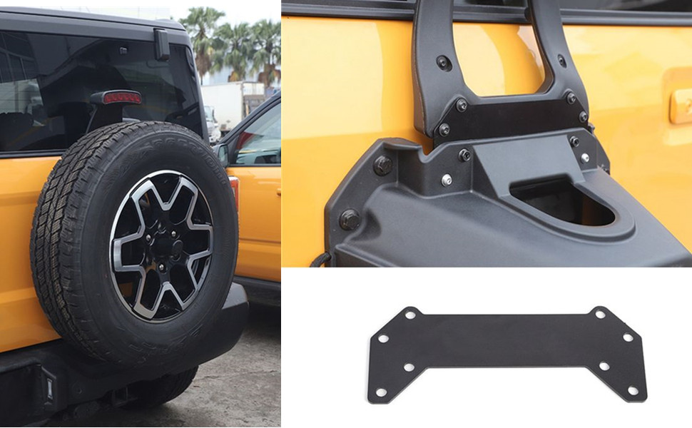 ECAHAYAKU 3rd Brake Light Extension Mounting Bracket