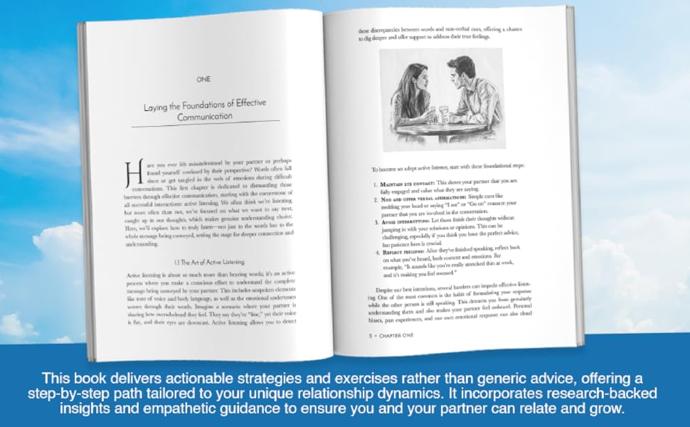 couples therapy, actionable strategies, relationship, active listening, effective communication
