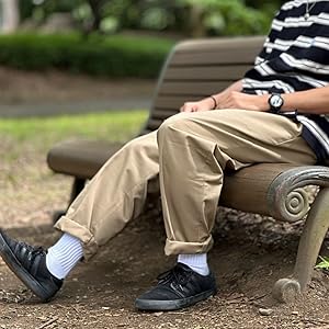 Amazon | [Dickies] チノパン 3色展開 無地 ゆったり ポケット