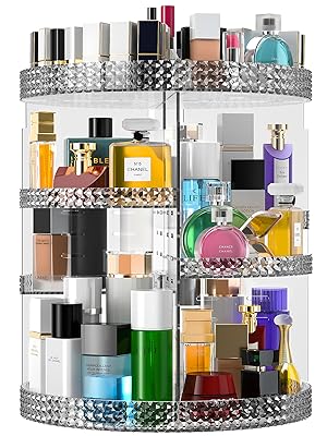 rotation makeup organizer