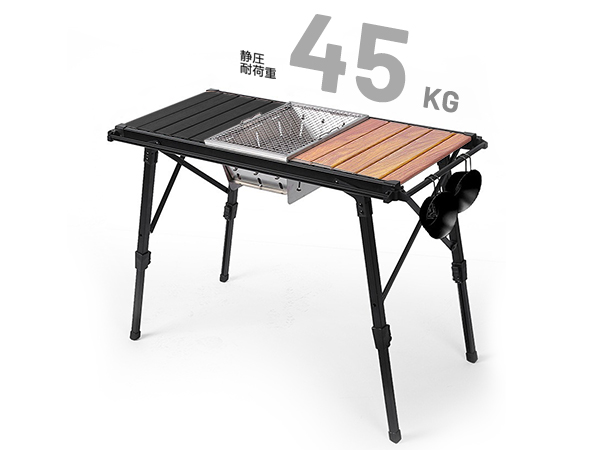 Amazon.co.jp: キャンプテーブル IGTテーブル 折り畳み 高さ無