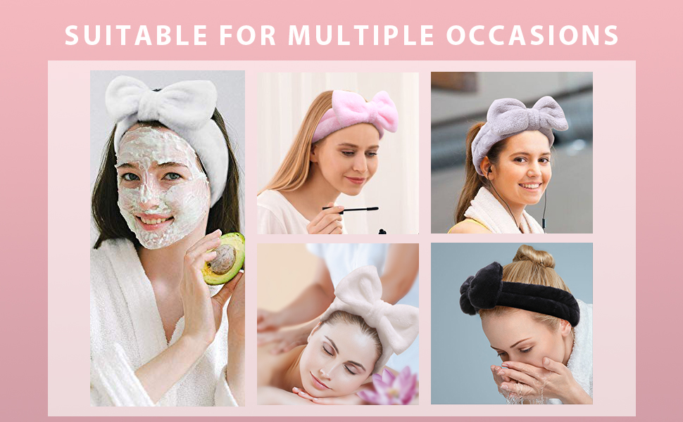 headband for washing face