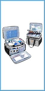 luxja medicine organizer bag