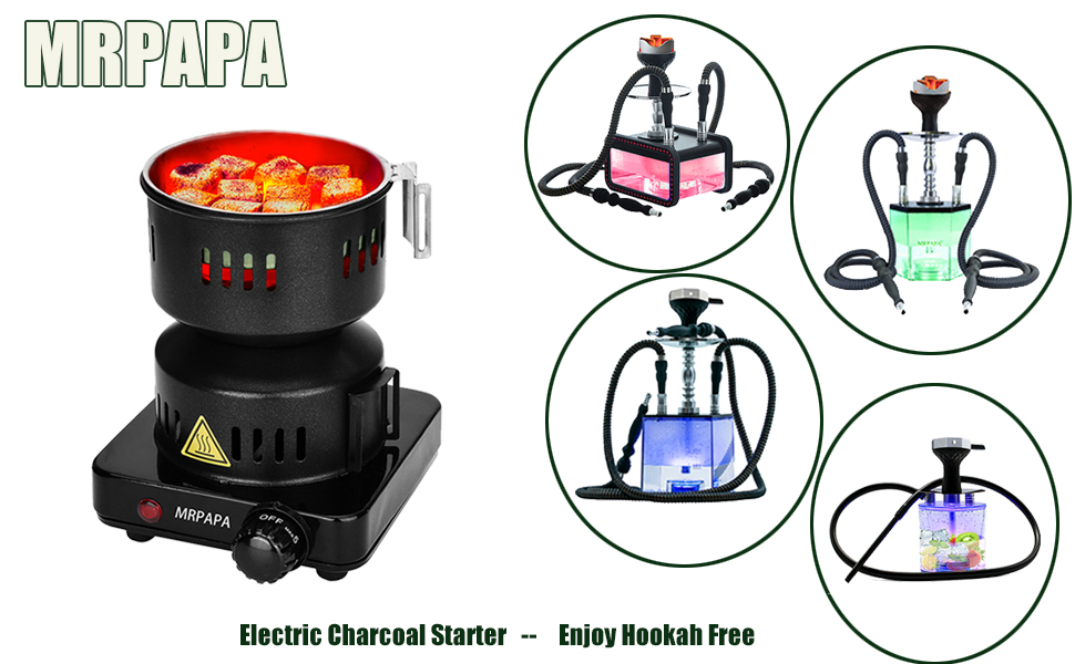 Electric Stove Coconut Charcoal Starter ETL Approved