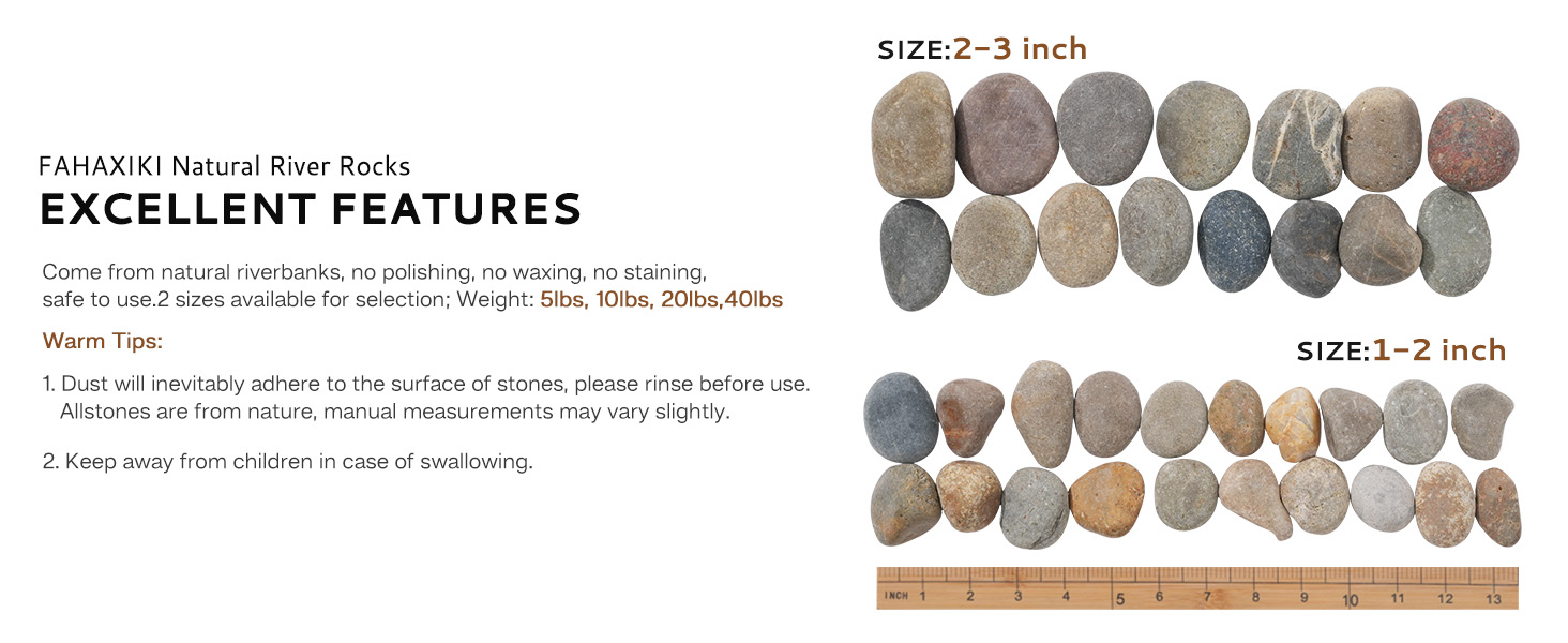 river rocks