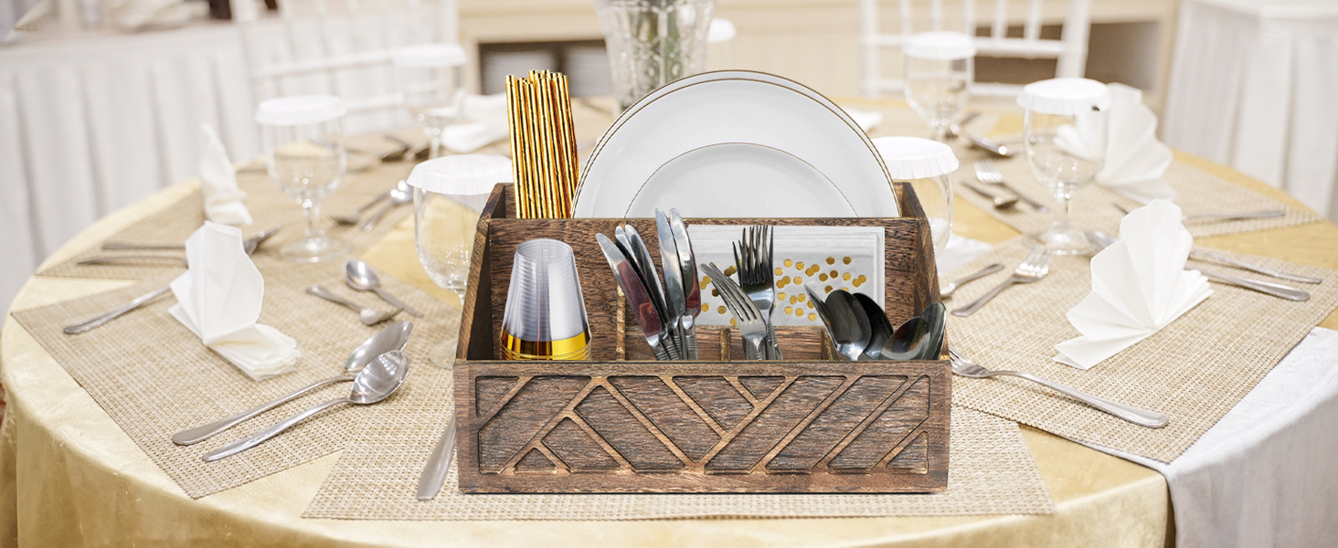 Cutlery Flatware Organizer Box