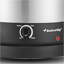 Temperature Control & Auto Switch Off
