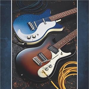 Vintage Guitars | 2025 12 x 24 Inch Monthly Square Wall