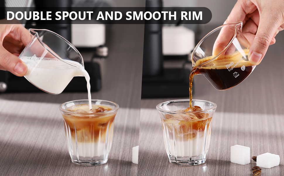 v-shaped spout