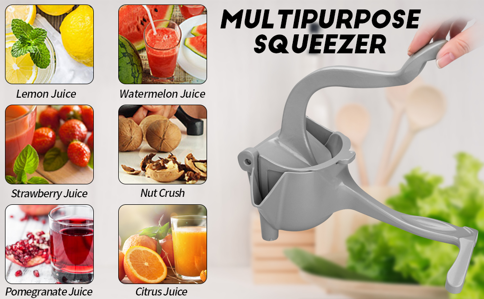 Aluminium Hand Press Juicer for Fruits