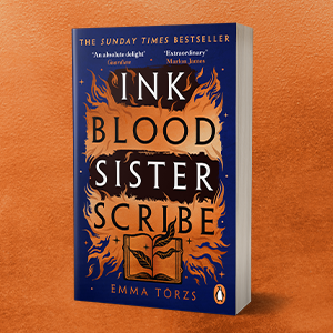 Paperback edition of Ink Blood Sister Scribe