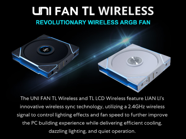 Amazon.com: Lian Li UNI Fan TL LCD Wireless 140-Single Pack
