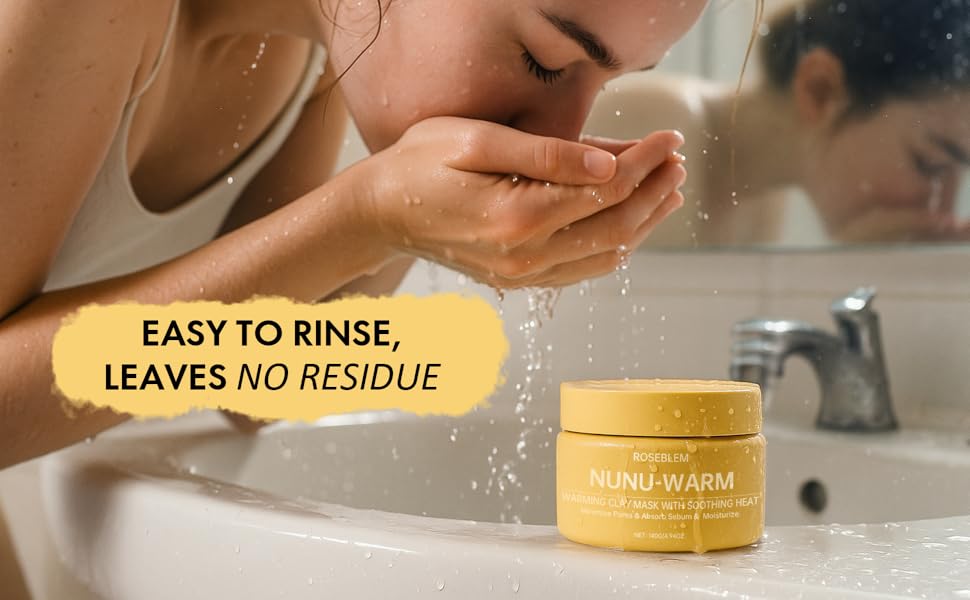 EASY TO RINSE, LEAVES NO RESIDUE