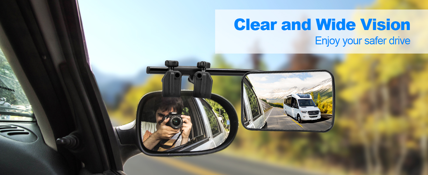 SUPAREE Car Towing Mirrors Caravan Towing Mirrors Caravan Mirrors for