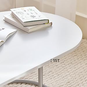 Amazon.co.jp: 【Roomnhome】ポンドリビングテーブル E1等級MDF