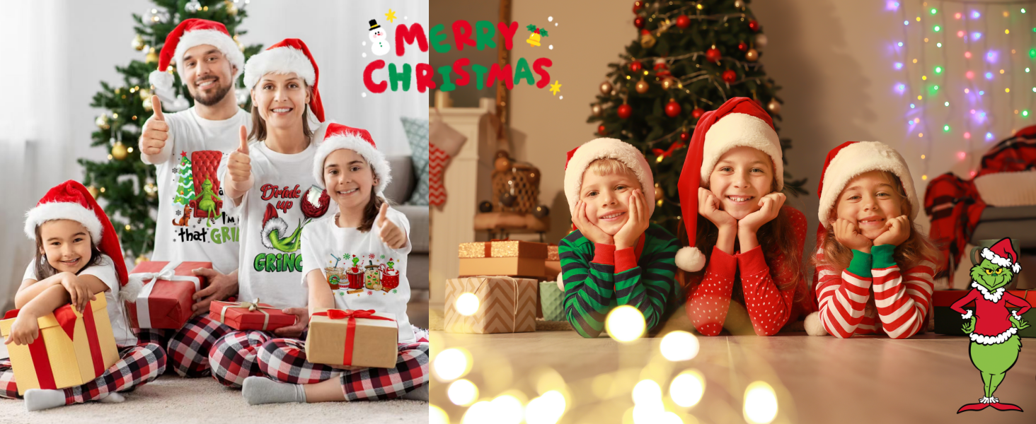 Christmas Iron on Decals Transfer, Funny Christmas Heat