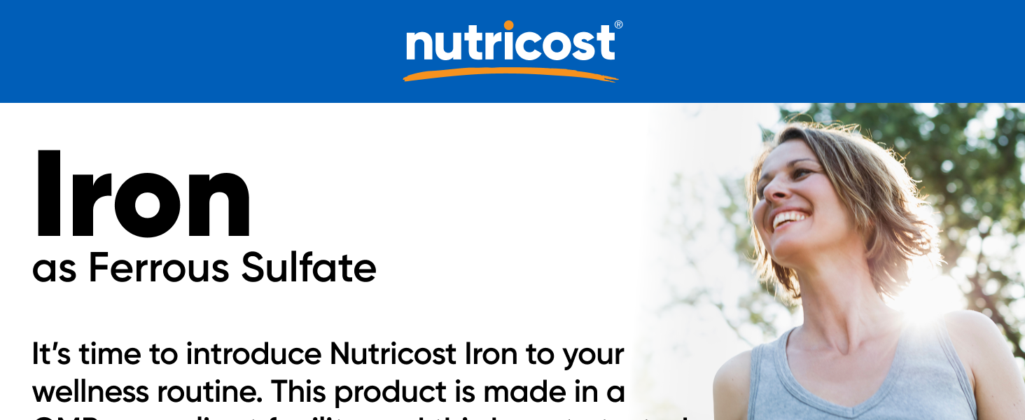 Iron as Ferrous Sulfate