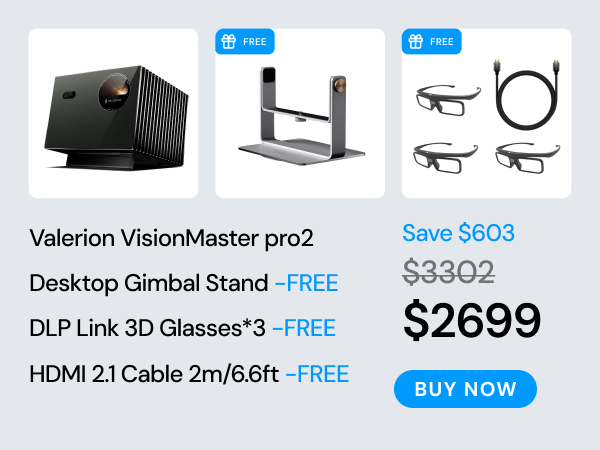 VALERION Visionmaster Pro2 3000 ISOルーメン Pro2 Payment Link – For Kickstarter Early Access Backers